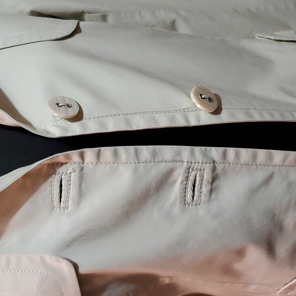 Mossimo All-Weather Belted Beige Trench Coat - Size Small - Picture 5 of 12